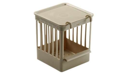 25 st plastic nestkastjes kleur beige merk fauna